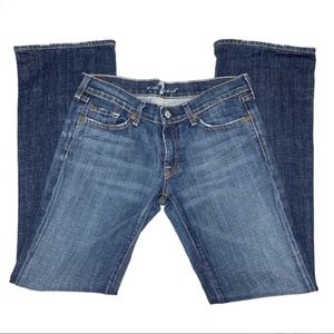 7FAM 7 For all Mankind Bootcut Dark Wash Jeans